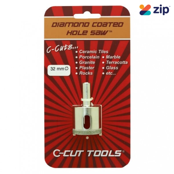 C-CUT TOOLS DCHS32S - 32mm DCHS Hole Saw Drill Bit